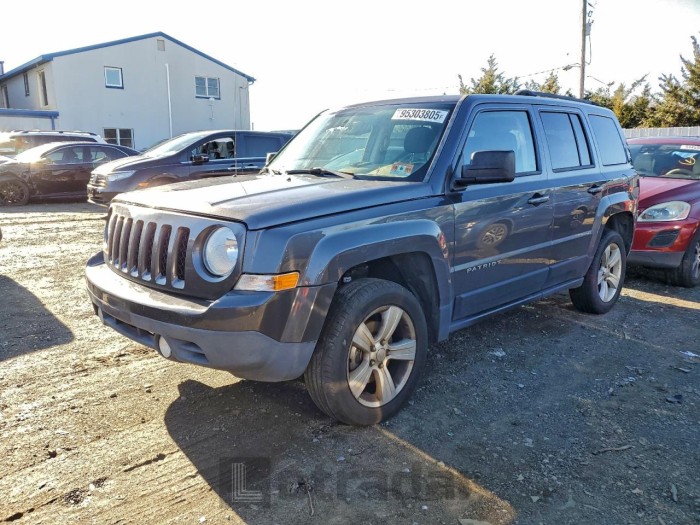 Jeep Liberty (patriot) 2016 VIN 1C4NJRFB9GD581680