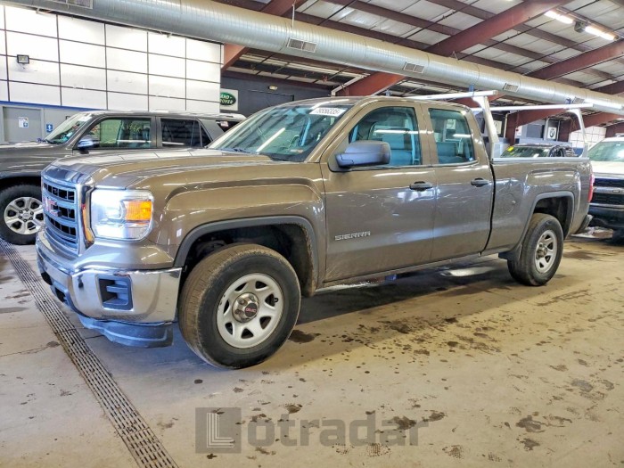 Gmc SIERRA 2015 VIN 1GTV2TEHXFZ337165