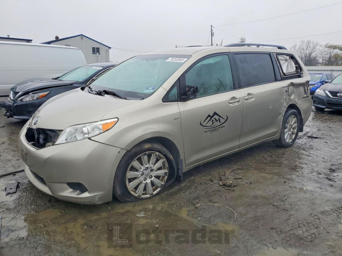 Toyota Sienna 2017 VIN 5TDJZ3DC2HS180834