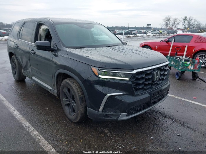 Honda Pilot 2023 VIN 5FNYG1H43PB004003