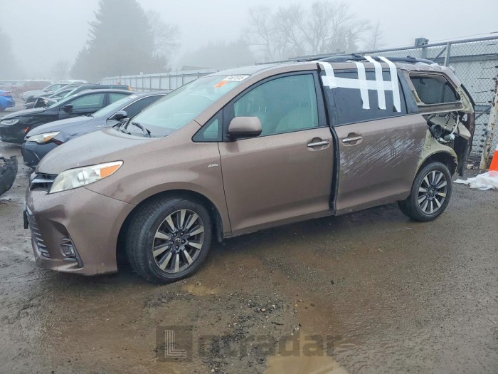 Toyota Sienna 2019 VIN 5TDDZ3DC9KS217138