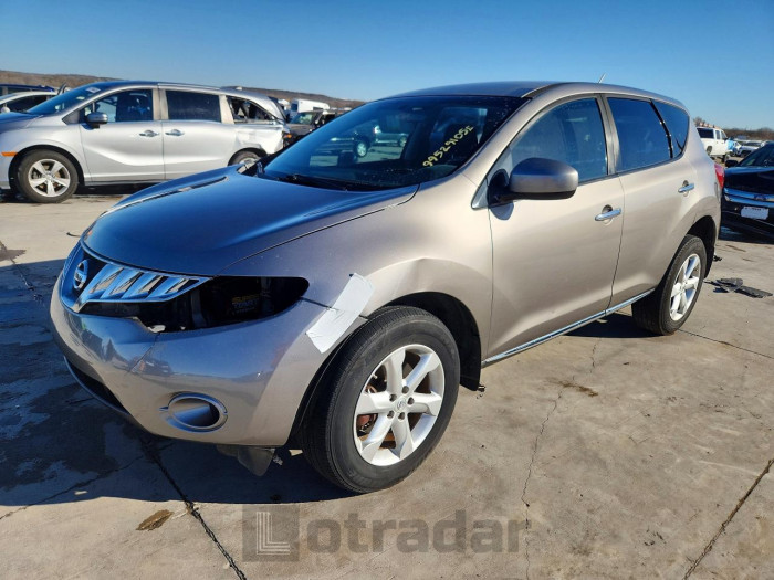 Nissan Murano 2009 VIN JN8AZ18U49W012402