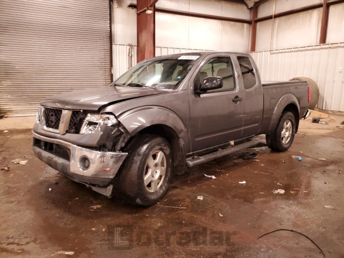 Nissan Navara (frontier) 2007 VIN 1N6AD06W37C462031