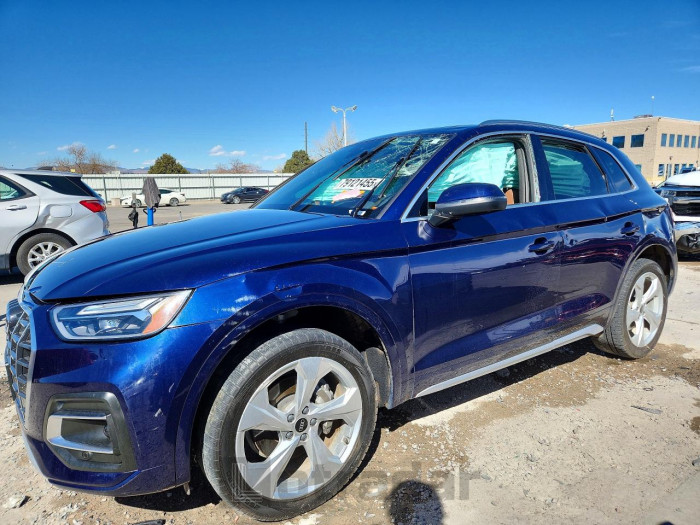 Audi Q5 2021 VIN WA1BAAFY7M2046776