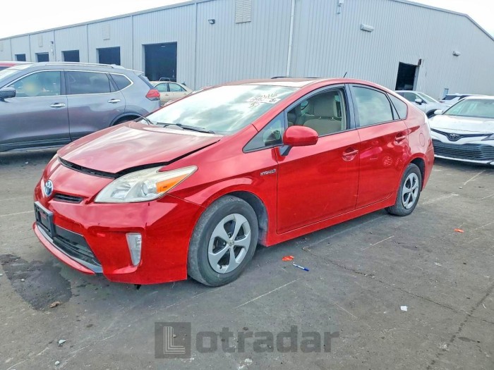 Toyota Prius 2013 VIN JTDKN3DU8D1726925