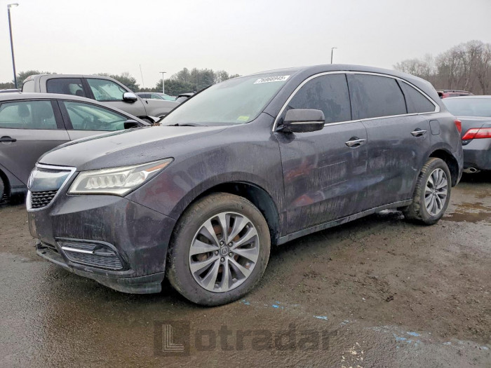 Acura Mdx 2016 VIN 5FRYD4H40GB043351