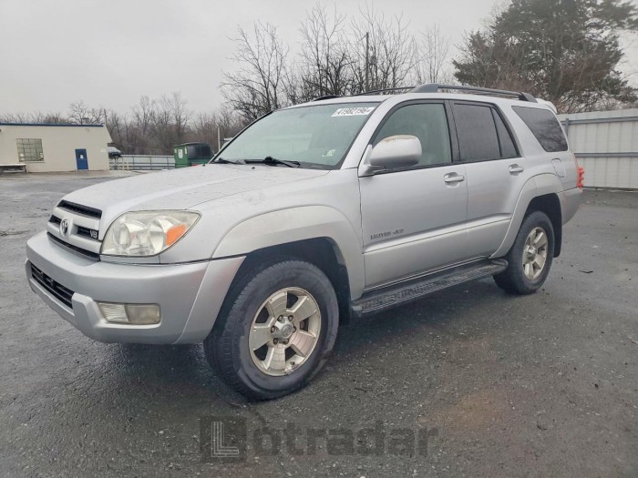 Toyota 4runner 2005 VIN JTEBT17RX50049896