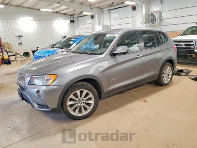 BMW X3 2013 VIN 5UXWX9C57D0A26684