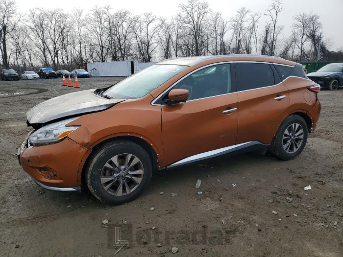 Nissan Murano 2016 VIN 5N1AZ2MH4GN109687
