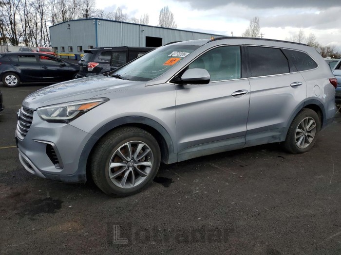 Hyundai Santa fe 2017 VIN KM8SMDHF4HU221291