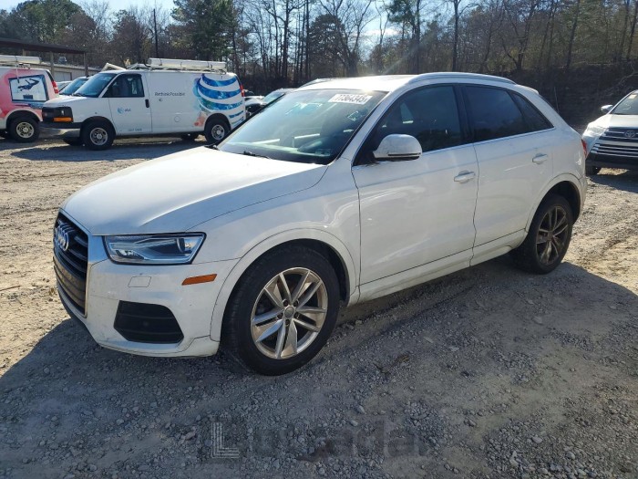 Audi Q3 2016 VIN WA1EFCFS0GR023034
