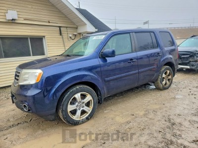 Honda Pilot 2013 VIN 5FNYF4H59DB018092