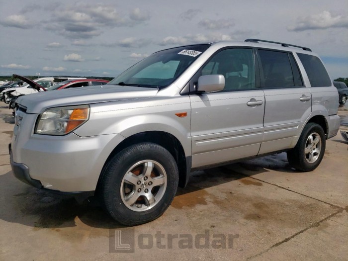 Honda Pilot 2006 VIN 5FNYF28666B006000
