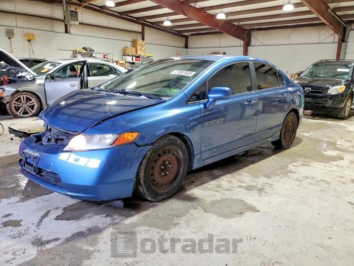 Honda Civic 2008 VIN 1HGFA15598L081061