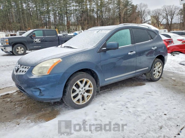Nissan Rogue 2013 VIN JN8AS5MV2DW117619
