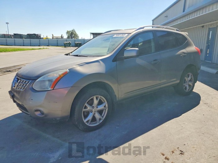 Nissan Rogue 2009 VIN JN8AS58V49W167844