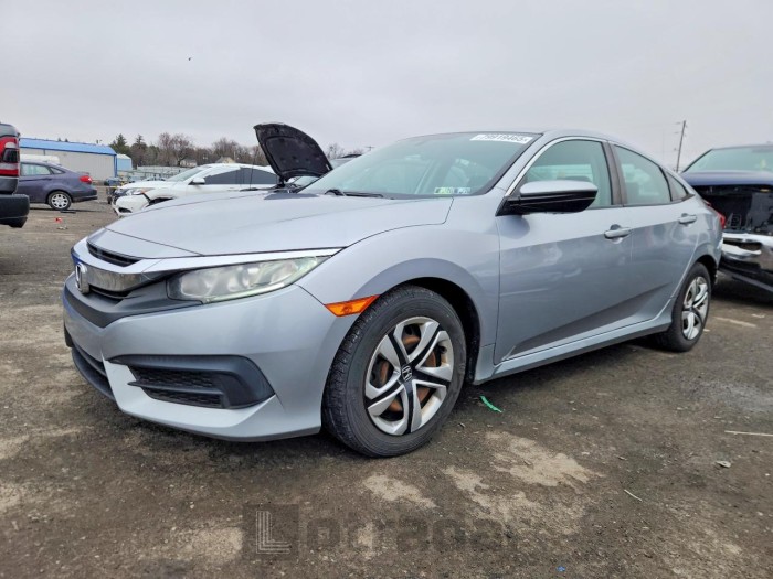 Honda Civic 2016 VIN 19XFC2F51GE226405