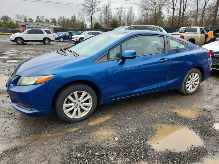 Honda Civic 2012 VIN 2HGFG3B89CH520595