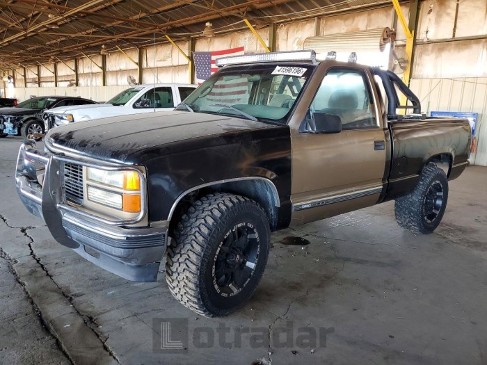 Gmc SIERRA 1996 VIN 1GTEK14M6TZ523753