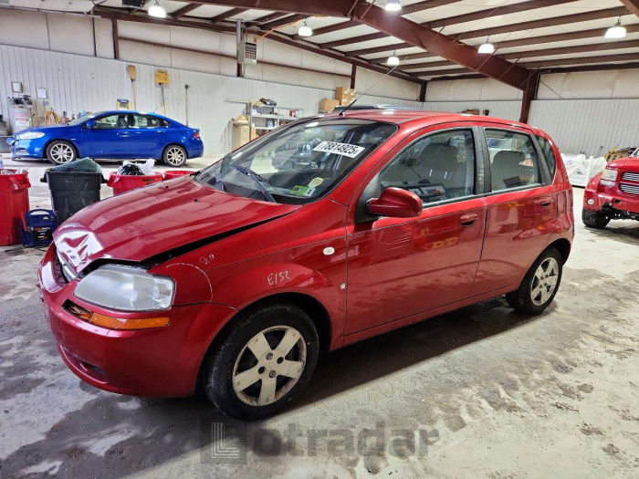 Chevrolet Aveo 2008 VIN KL1TD666X8B220155