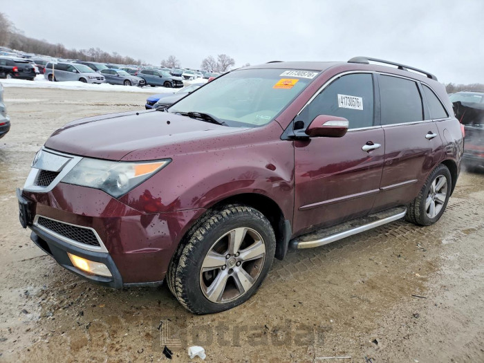 Acura Mdx 2012 VIN 2HNYD2H38CH504565