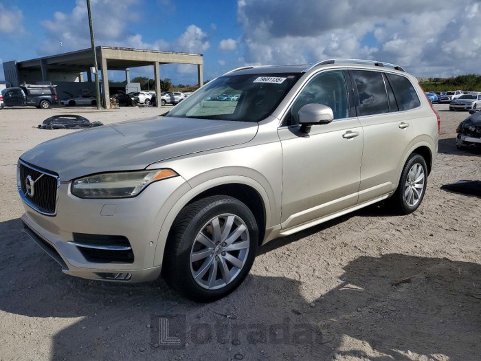 Volvo Xc90 2016 VIN YV4A22PK2G1053723