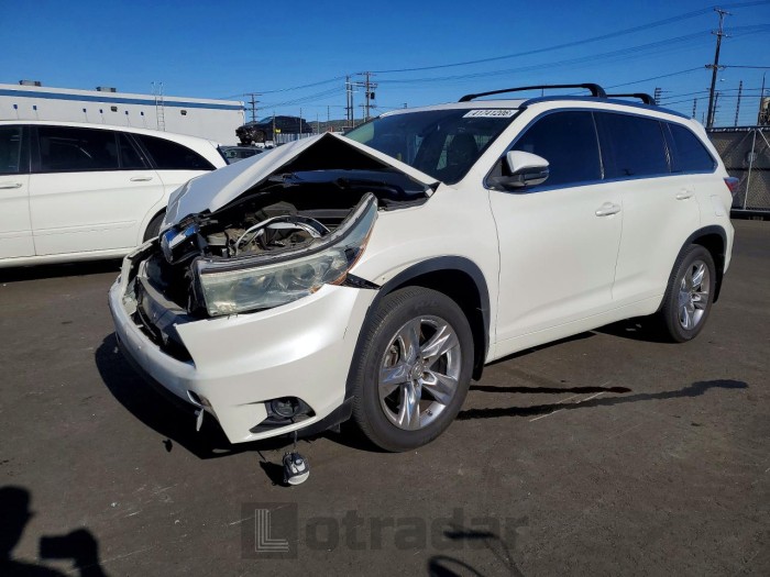 Toyota Highlander 2015 VIN 5TDDKRFH4FS105045