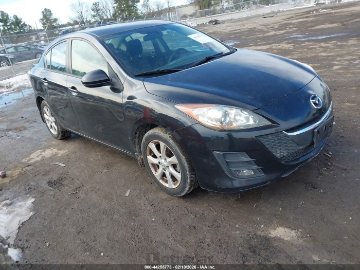 Mazda 3 2010 VIN JM1BL1SG0A1216829