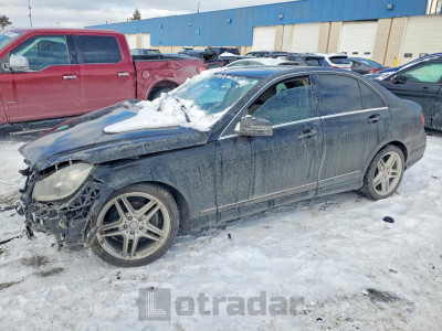 Mercedes-benz C-klasse 2012 WDDGF8BB6CR227774