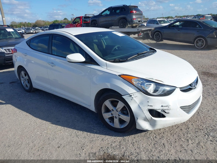 Hyundai Elantra 2013 VIN 5NPDH4AE8DH240479