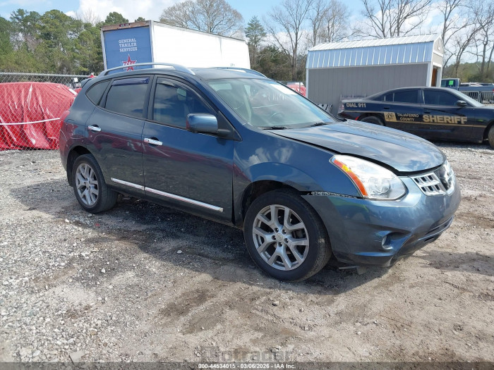 Nissan Rogue 2012 VIN JN8AS5MT9CW262914