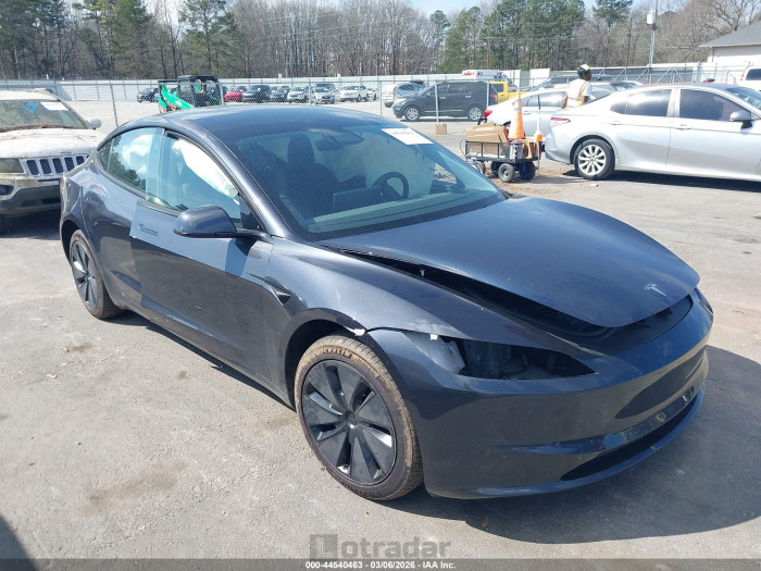 Tesla Model 3 2025 VIN 5YJ3E1EA2SF992345