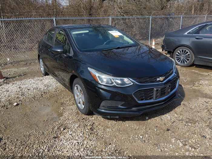 Chevrolet Cruze 2017 VIN 1G1BC5SM7H7209454