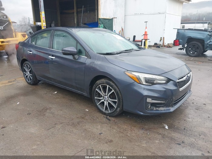 Subaru Impreza 2017 VIN 4S3GKAN64H3616385