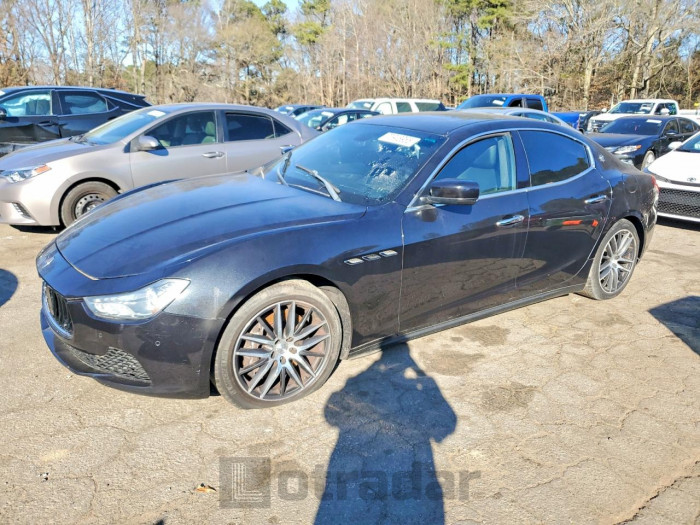 Maserati Ghibli 2014 VIN ZAM57RTA2E1104285