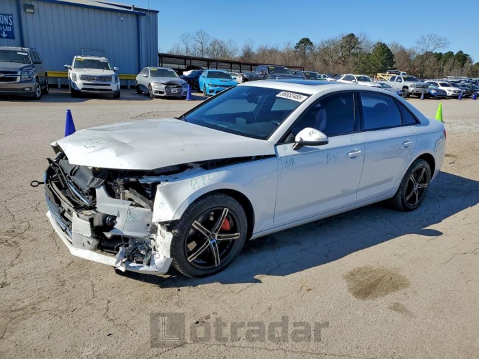 Audi A4 2017 VIN WAUGNAF43HN017807