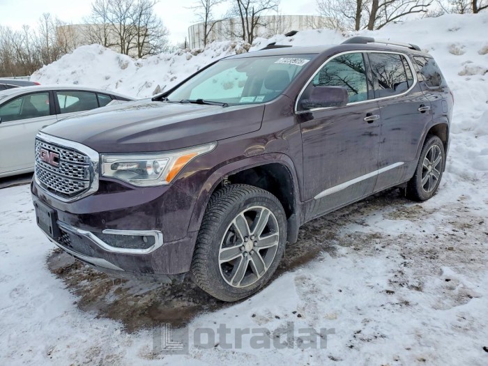 Gmc Acadia 2017 VIN 1GKKNXLS3HZ326550