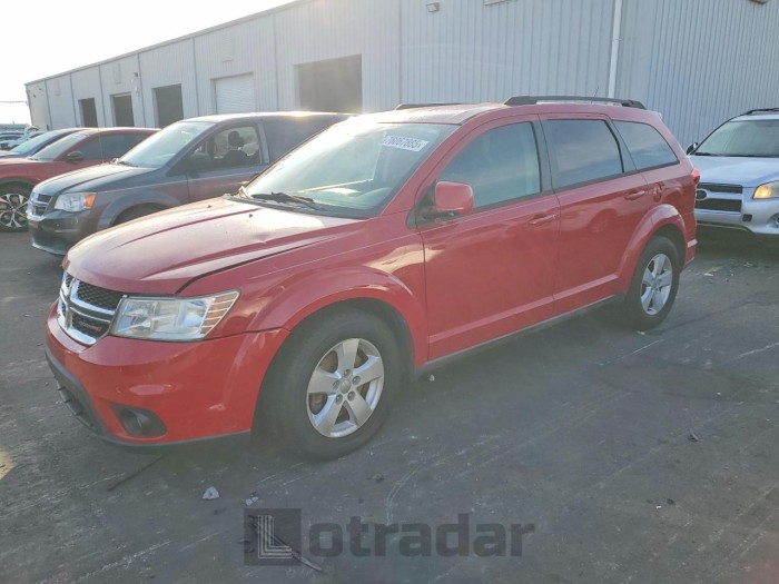 Dodge Journey 2012 VIN 3C4PDCBB3CT356064