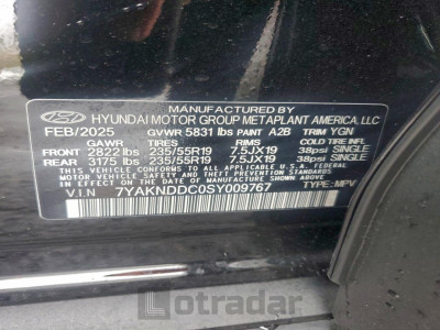 Hyundai Ioniq 2025 7YAKNDDC0SY009767