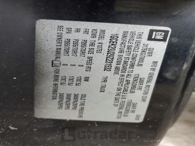 Chevrolet All models 2009 VIN 1GCEK29J29Z231532