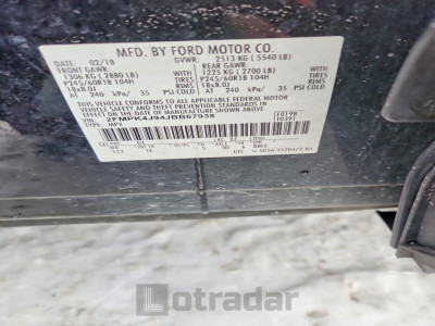 Ford Edge 2018 2FMPK4J94JBB67938