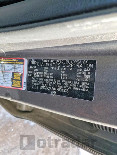 Kia Soul 2019 KNDJN2A20K7004335