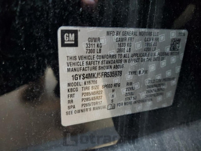 Cadillac Escalade 2015 1GYS4MKJ5FR535978