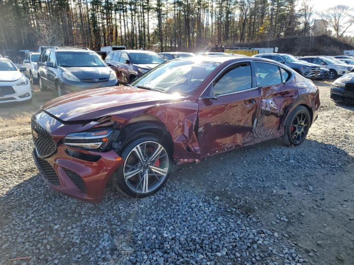 Genesis G70 2025 VIN KMTG34SC5SU152504