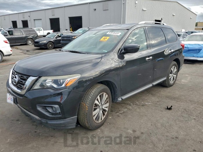Nissan Pathfinder 2017 VIN 5N1DR2MM6HC682338