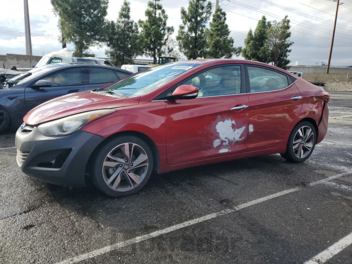 Hyundai Elantra 2016 VIN 5NPDH4AE8GH657668