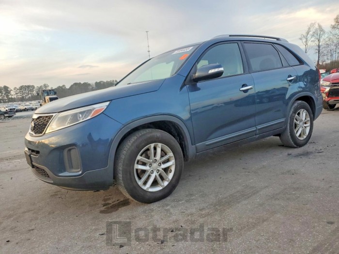 Kia Sorento 2015 VIN 5XYKT4A75FG607095