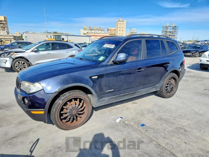 BMW X3 2010 VIN WBXPC9C42AWJ39623