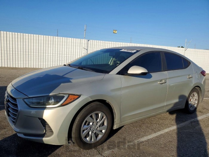 Hyundai Elantra 2017 VIN KMHD74LFXHU092531