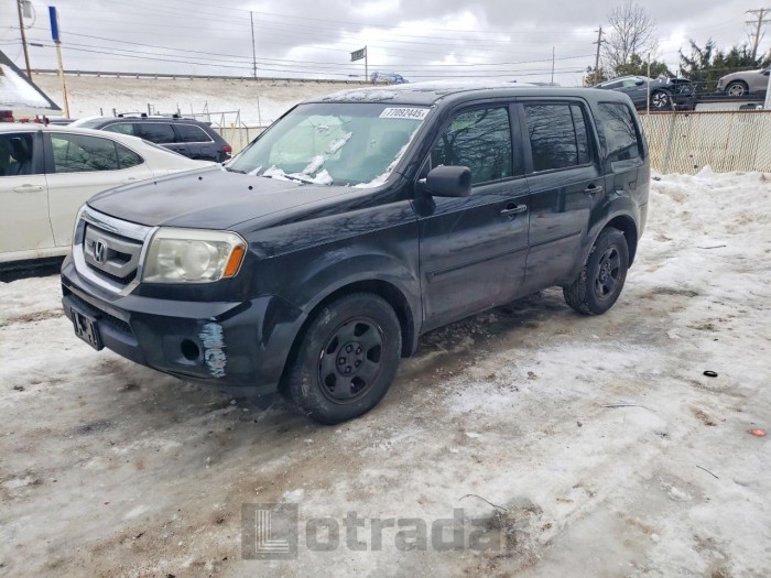 Honda Pilot 2011 VIN 5FNYF4H26BB078530